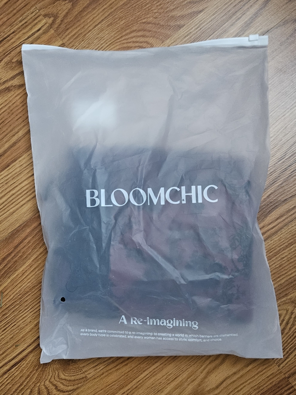 BloomChic Burgundy and Black Lingerie Set Sz 1X - Picture 9 of 12